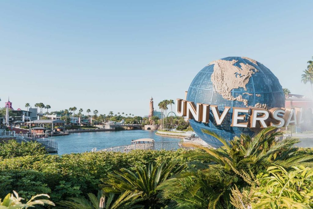 View of Universal Studios in Orlando.