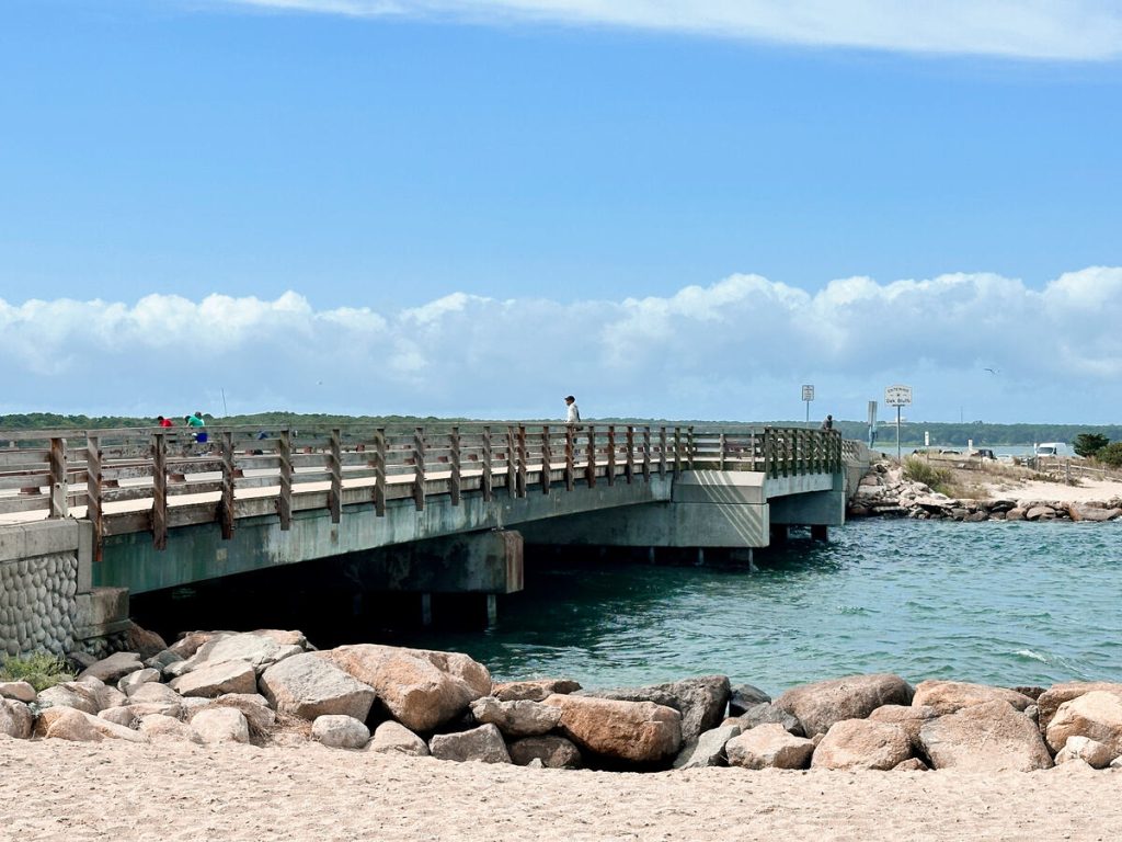 Jaws bridge in Martha's Vineyard.