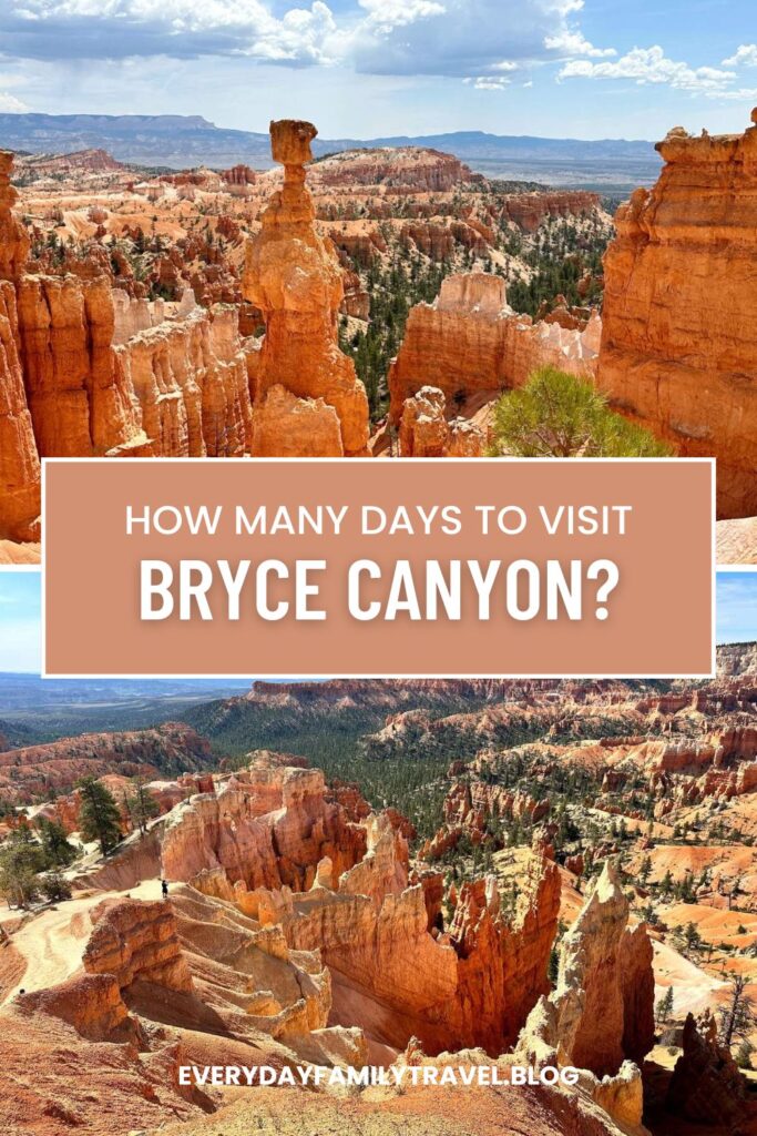 A Pinterest pin to save for planning your Bryce Canyon trip.